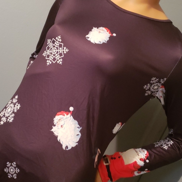 NWOT CHRISTMAS DRESS SIZE MED - Picture 4 of 9